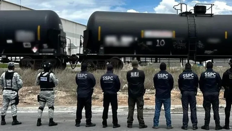 García Harfuch informa el aseguramiento de combustible en Coahuila, más de 15 millones de litros