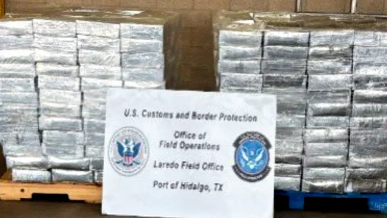 CBP decomisa más de 23 millones de dólares en metanfetamina en el Puente Internacional de Pharr