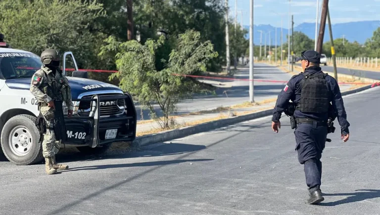 Localizan restos humanos dentro de una maleta en Pesquería, NL