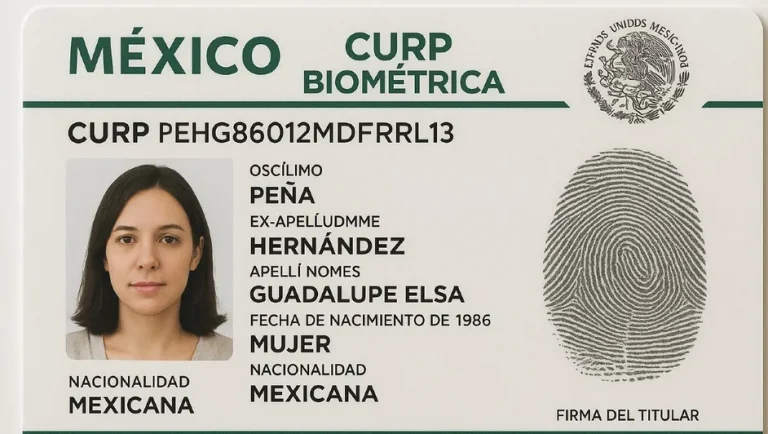 CURP Biométrica: Estos son todos los datos personales que te pedirán