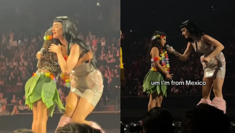 Katy Perry ayuda a niña que tenía miedo de decir que es de México