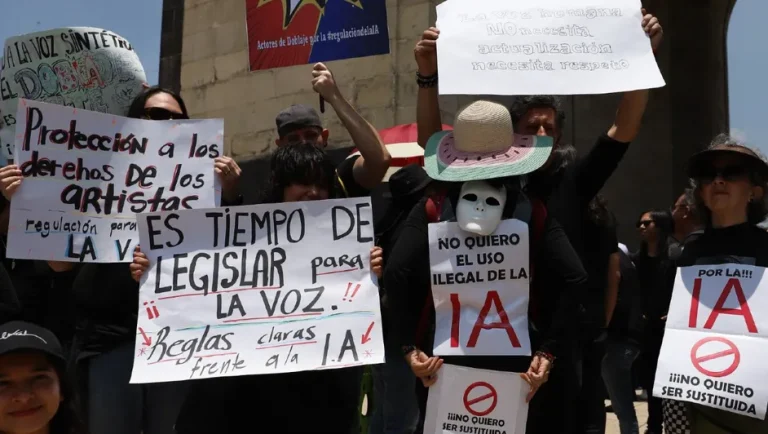 Inteligencia artificial: Actores de doblaje y locutores buscan regulación en México