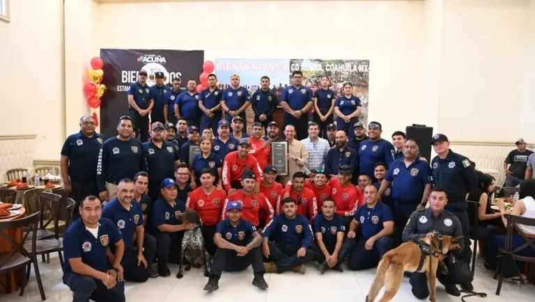 Rescatistas de Coahuila regresan a casa tras trabajo de búsqueda en Texas