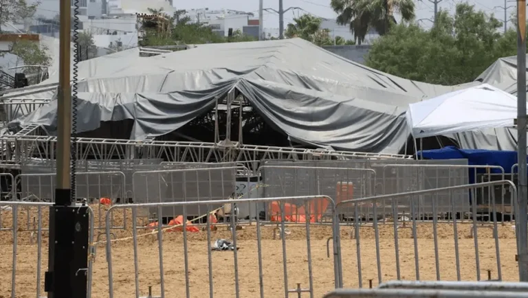 Vinculan a proceso a 2 elementos de PC tras caída de escenario en San Pedro Garza García