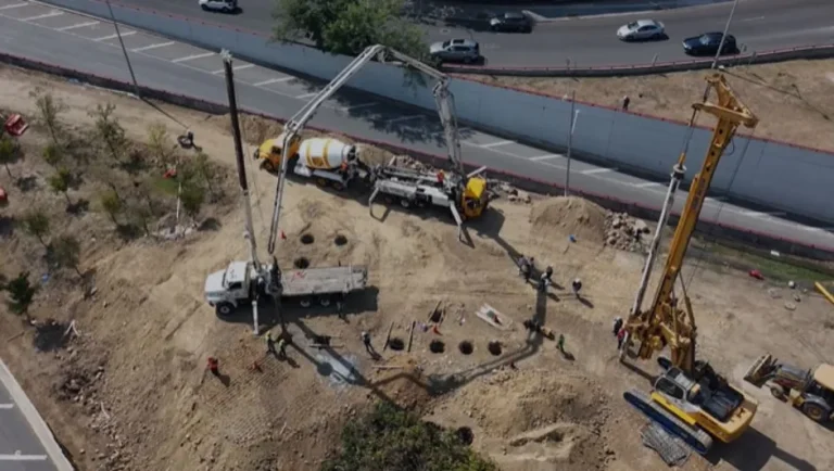 Inician obras de cimentación para la reubicación de ‘Los Tubos’ en San Pedro