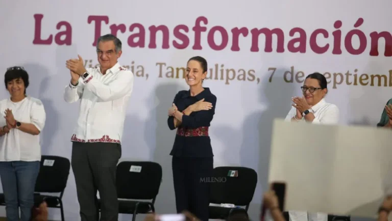 Claudia Sheinbaum presenta su primer informe en Tamaulipas