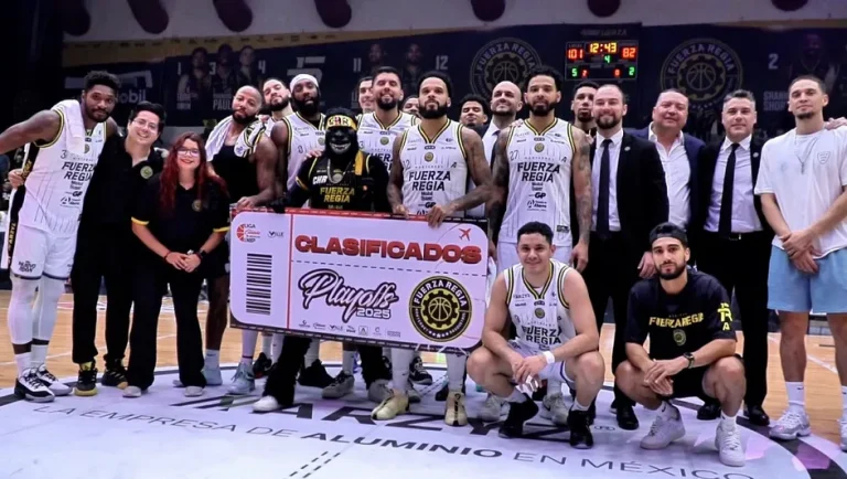 Fuerza Regia clasifica de forma directa a playoffs de la LNBP 2025