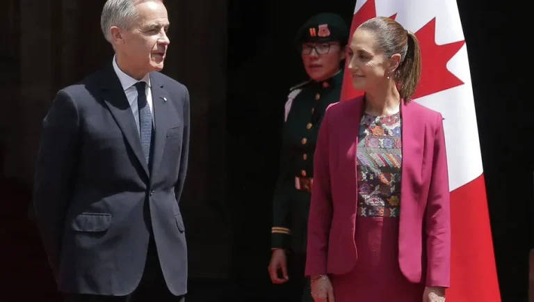 Sheinbaum y Carney refuerzan relación bilateral México-Canadá