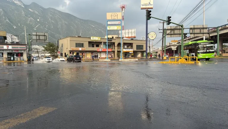 Registran lluvias, vientos y tormentas en varios municipios de Nuevo León