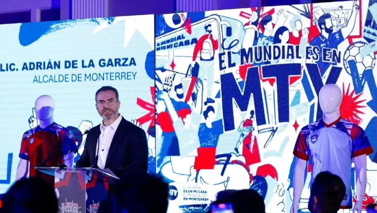 Presentan campaña “El Mundial es en Monterrey” con inversión de mil 645 mdp, anuncia Adrián de la Garza