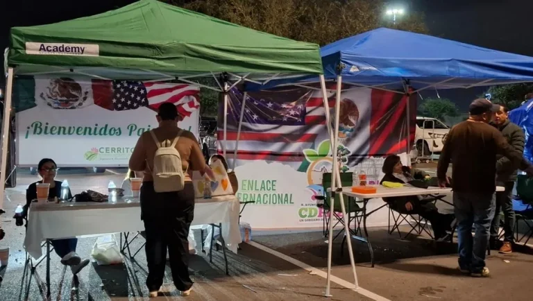 Migrantes son detenidos en EU a segundos de regresar a México