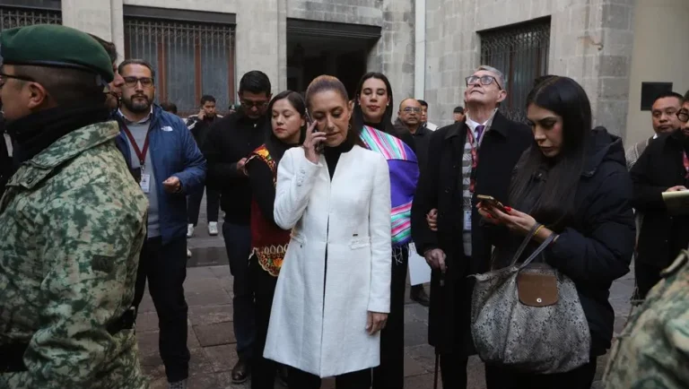 Claudia Sheinbaum descarta daños graves tras sismo hoy 2 de enero