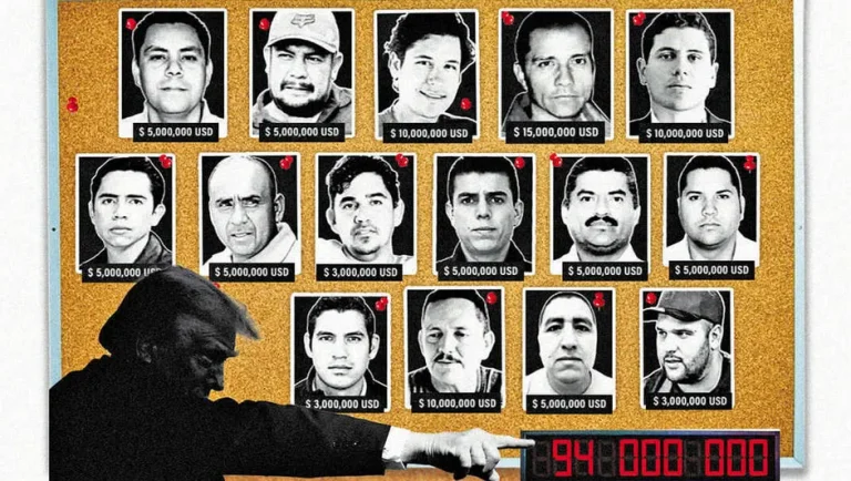 Hasta 94 millones de dólares, la recompensa de EU contra 15 narcotraficantes mexicanos