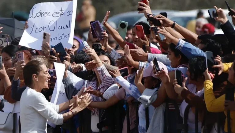 Sheinbaum concluye gira de dos días por Nuevo León