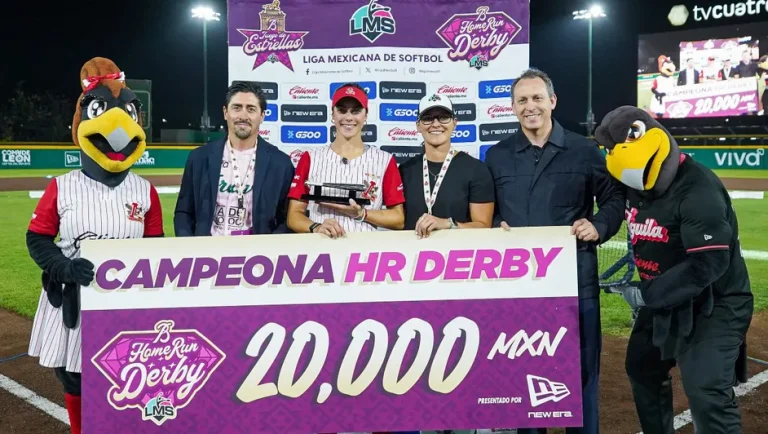 Erika Piancastelli triunfa en el primer Home Run Derby de la LMS
