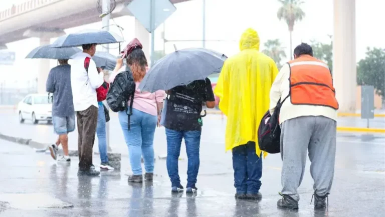 Pronostican frente frío con lluvias para este domingo en Monterrey