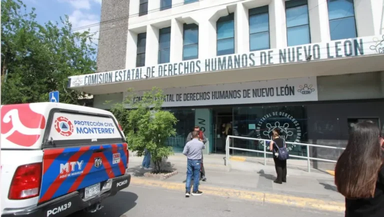 Desalojan CEDH por presunta amenaza de bomba en Nuevo León