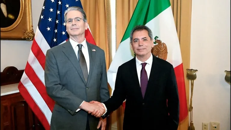 Édgar Amador se reúne con secretario del Tesoro de Estados Unidos