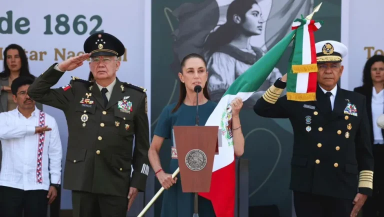 Claudia Sheinbaum reafirma soberanía en aniversario de la Batalla de Puebla