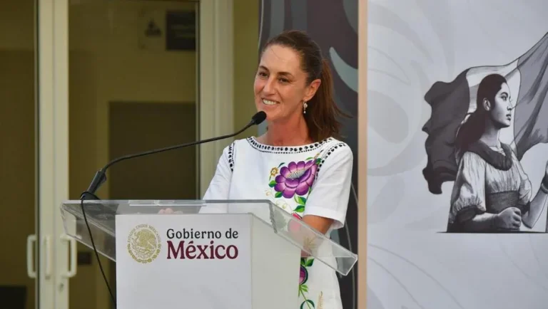 “No mandan intereses extranjeros ni grupos económicos”: Claudia Sheinbaum desde Yucatán