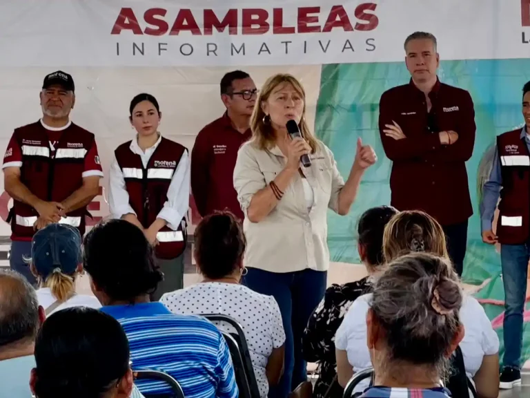 Tatiana Clouthier llama a fortalecer la 4T y defender la soberanía en Zuazua, NL
