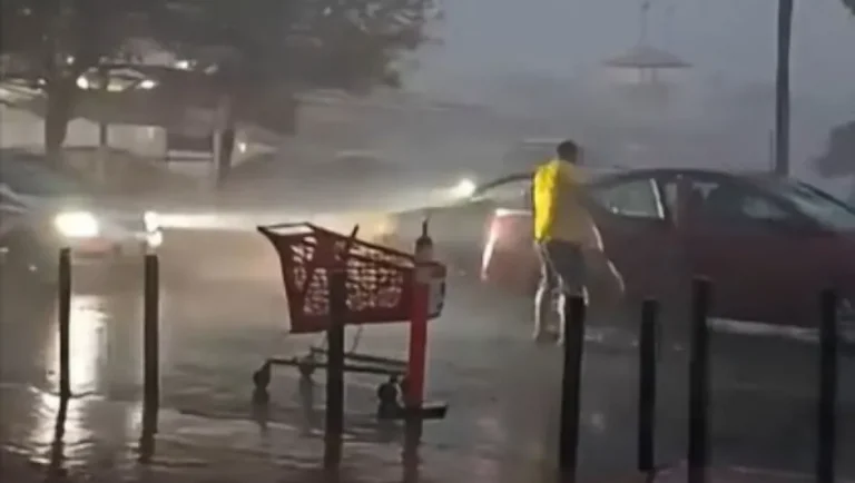 Tormentas, granizo y fuertes vientos causan afectaciones en municipios de NL