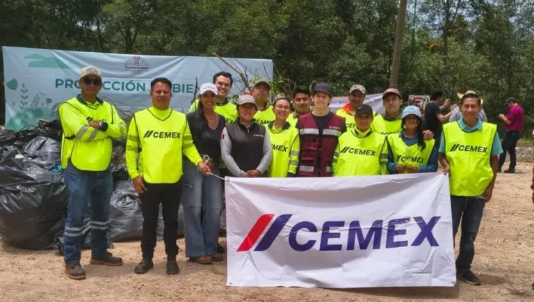 Cemex participa en jornada de limpieza y saneamiento del Río Tula en Hidalgo